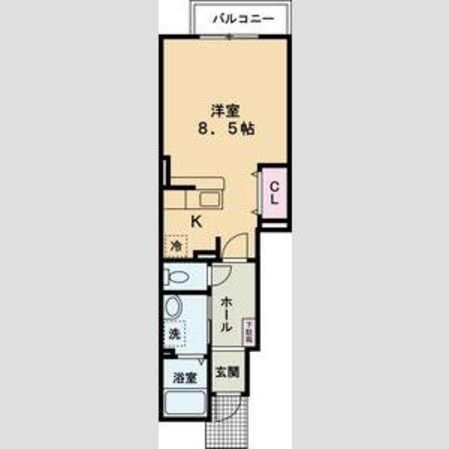 ウッドパストラルⅢの物件間取画像